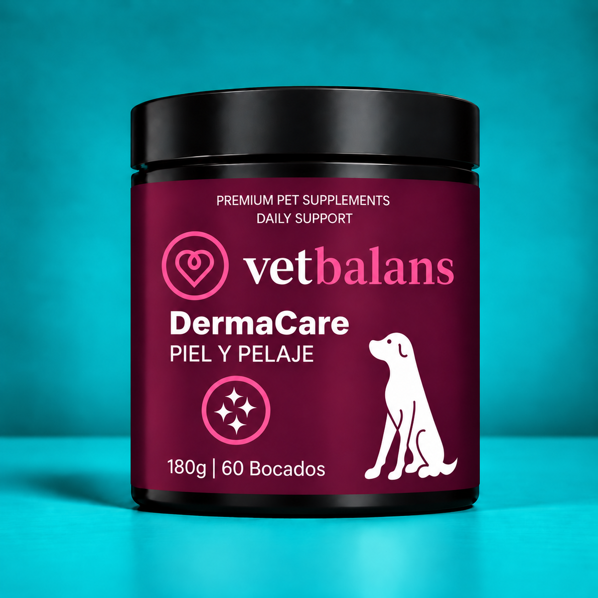 VetBalans DermaCare – Suplemento para Piel y Pelaje | 180 g