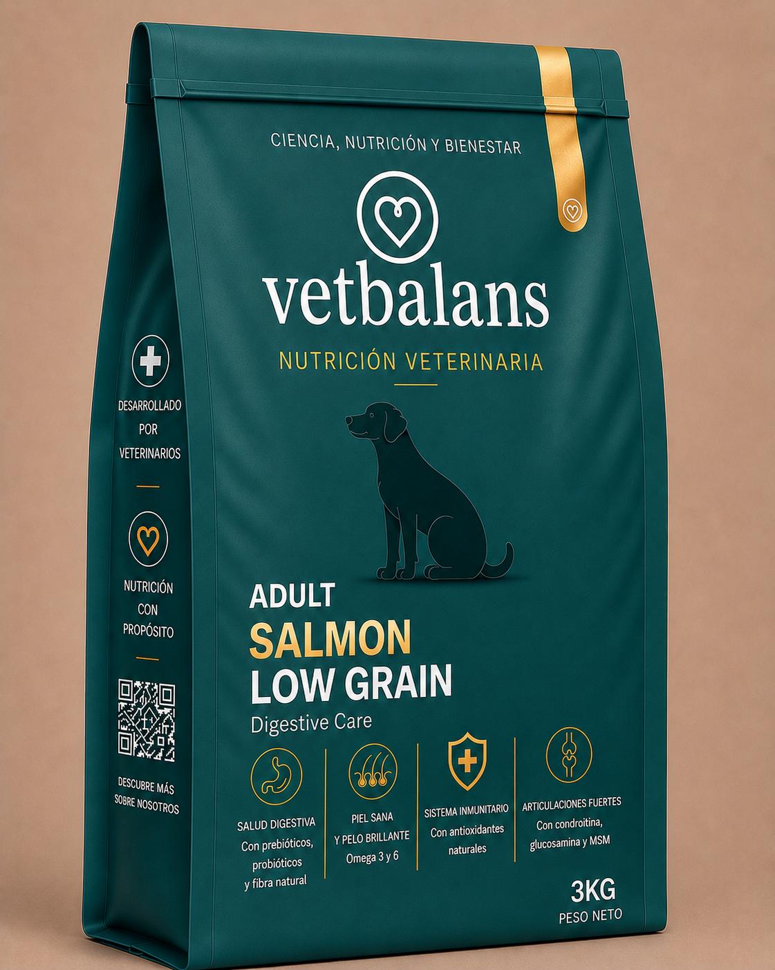 Vetbalans Adult Salmon Low Grain 3 kg